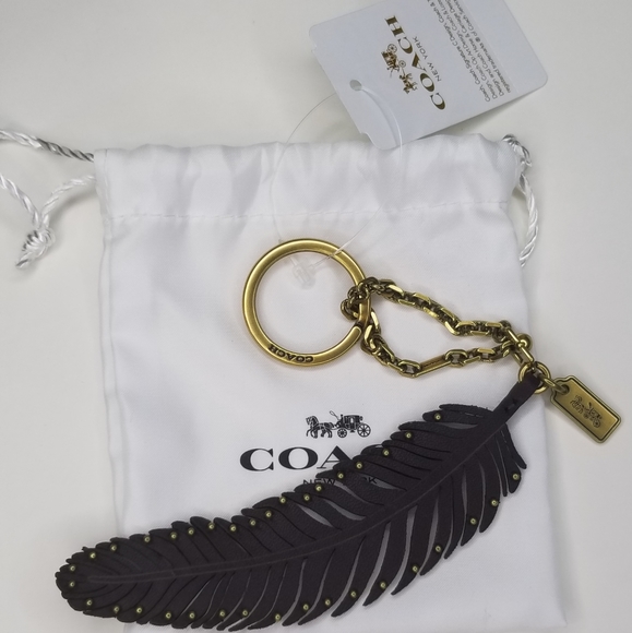 COACH 4 SET DESIGNER BAG MAKEUP CASE WALLET CHARM - Picture 5 of 12